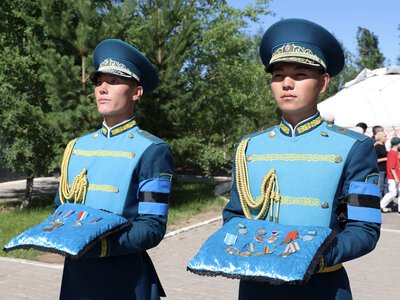 В Астане простились с ветераном войны Рзагулом Байкешевым