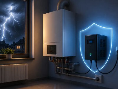 Сгорит сразу после включения: какой прибор защитит газовый котел во время отключений