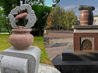 Вы наверняка не ожидали увидеть это: самые оригинальные памятники украинским блюдам