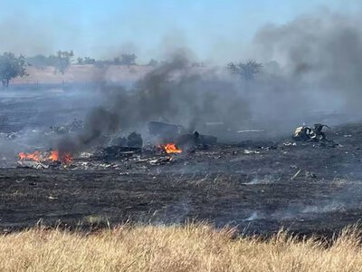 Авиакатастрофа в Техасе: боевой вертолет Apache врезался в поле, экипаж погиб