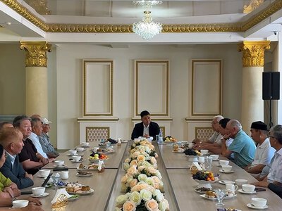 Состоялась встреча с аксакалами и почетными гражданами Балхаша