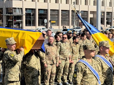 Настоящий друг и воин: Киев простился с разведчиком Картой