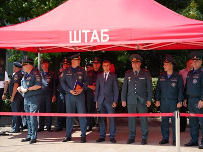 Обмен опытом тушения пожаров среди специалистов МЧС России, Казахстана и Республики Беларусь