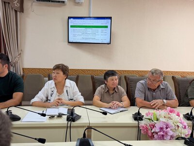 В акимате города состоялось рабочее совещание по вопросам благоустройства