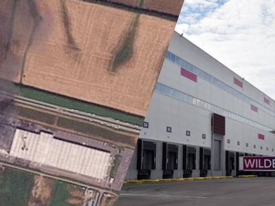 В Башкортостане после атаки дронов сгорела пятая часть склада Wildberries: спутниковые снимки