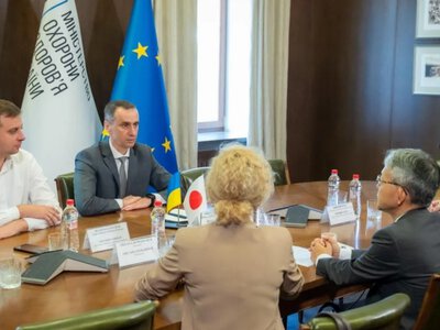Украина и Япония обсудили направления сотрудничества в сфере здравоохранения