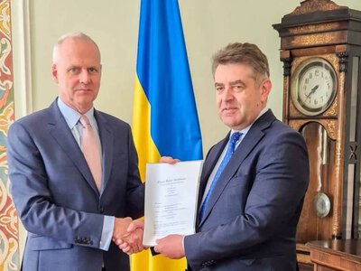 Новий посол Німеччини Борис Руґе розпочав роботу в Києві