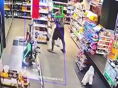В Киеве мужчина обмазался смолой, чтобы ограбить магазин