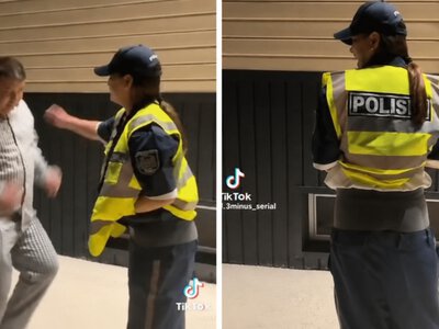  Блогера оштрафовали за непристойный танец в полицейской форме в TikTok 