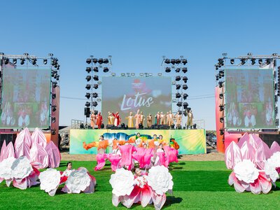В Атырауской области стартовал фестиваль Lotus Fest – 2026