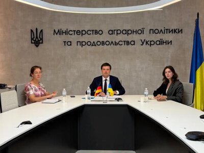 Украина и Германия обсудили совместные меры по поддержке экспорта сельскохозяйственной продукции в условиях блокады морских портов