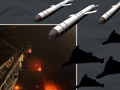  «Искандеры», «Ониксы», Х-59/69 и более 100 дронов: в ВС рассказали детали ночной атаки 