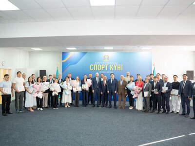 День спорта: специалистов, внесших вклад в развитие отрасли, наградили в Астане