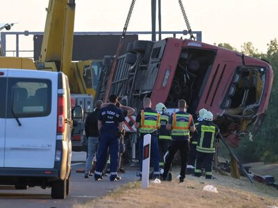  В Венгрии 12 человек погибли при аварии польского автобуса 