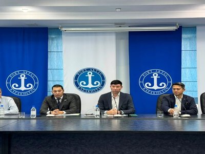 Семинар с сотрудниками Актауского морского порта на тему: «Действия при угрозах террористического характера»