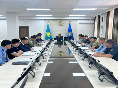 Түркістанда терроризмге қарсы күрес жөніндегі Түркістан облыстық жедел штабының отырысы өткізілді