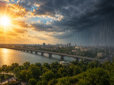 Спека повертається, але ненадовго: погода у Запоріжжі 17–19 серпня