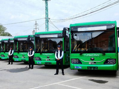 В ДЕНЬ ВЫБОРОВ КУРЫЛТАЙ В ТУРКЕСТАНСКОЙ ОБЛАСТИ ОБЩЕСТВЕННЫЙ ТРАНСПОРТ БУДЕТ БЕСПЛАТНЫМ