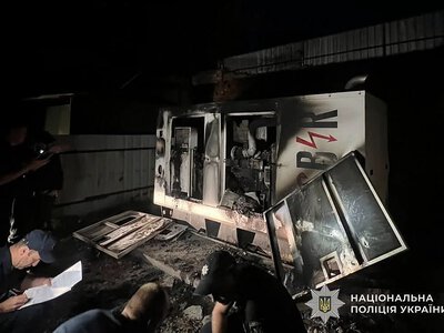 Во Львове мужчина поджег генератор на территории больницы (фото)