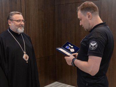 Буданов вручил главе УГКЦ орден князя Ярослава Мудрого