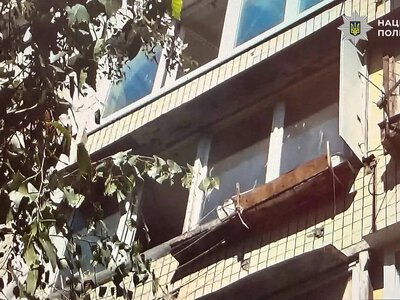 В Киеве женщина выбросила собаку с балкона четвертого этажа (видео)