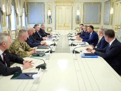 Военная поддержка и движение Украины к Европейскому союзу: Президент встретился с вице-премьер-министром и министром иностранных дел Бельгии