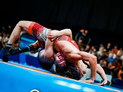  Актюбинский борец Казыбек Калмагамбетов стал чемпионом мира среди спортсменов до 20 лет 