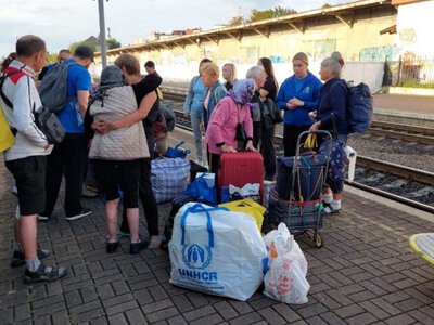 Еще восемь жителей Донецкой области эвакуировали в Прикарпатье