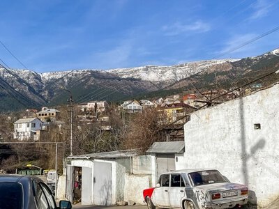 В Ялте спасатели тушат масштабный пожар