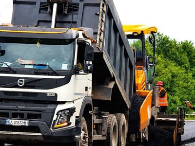 В Закарпатье завершено восстановление участка международной трассы Киев-Чоп