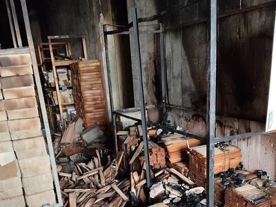 Российский дрон ударил по Херсонскому художественному музею: здание практически разрушено (фото)