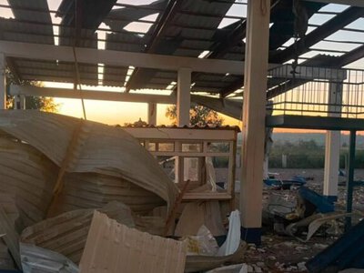 Оккупанты атаковали дронами контрольно-пропускной пункт на границе с Молдовой: движение через него приостановлено