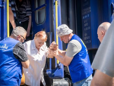 Житомир принял 17 эвакуированных жителей Донецкой области