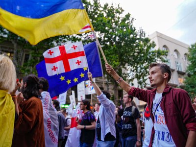 «Наша борьба — общая»: поверенный в делах Украины обратился к Грузии в День независимости