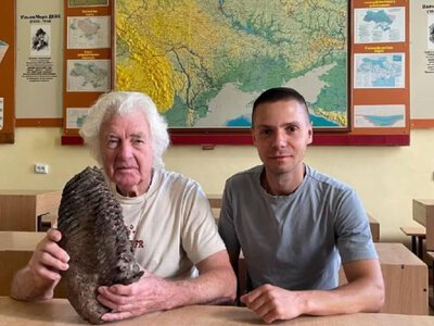 На Львовщине мужчина случайно нашел зуб мамонта весом более 7 килограммов
