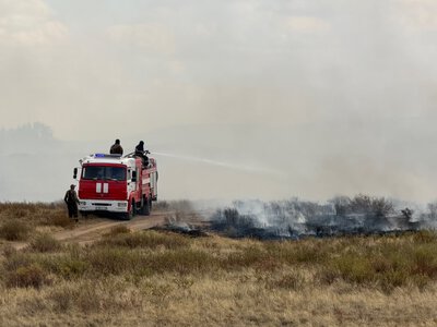 Степные загорания в пяти регионах ликвидированы