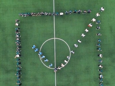 В Астане футбольный турнир начался с необычного перформанса