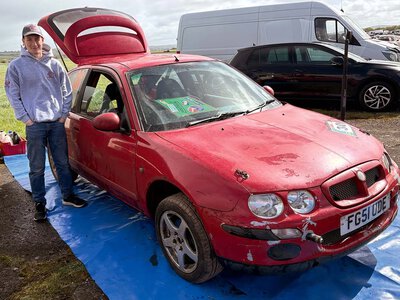 MG ZR проїхав 16 тисяч км Африкою і досі бере участь у ралі через 14 років