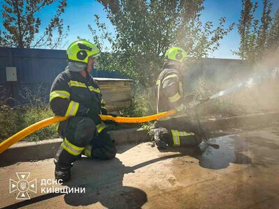 Удар рф по стоянке грузовиков в Киевской области унес жизни двух человек, 9 пострадавших