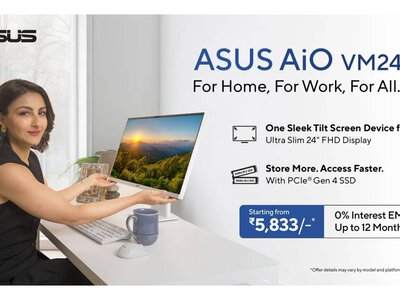 Asus представила моноблок VM240 и новые аксессуары: Ryzen, механическая клавиатура и HDMI 2.1