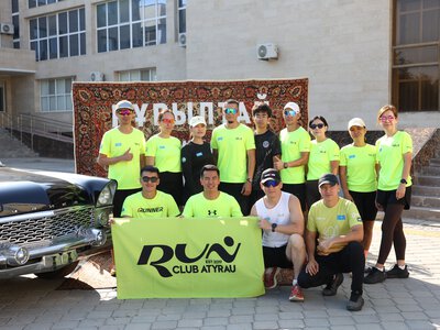Участники Run Club из Атырау проголосовали на выборах в Курултай