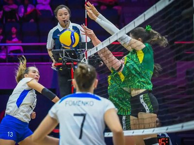  Казахстанские волейболистки одержали первую победу на чемпионате Азии в Китае 