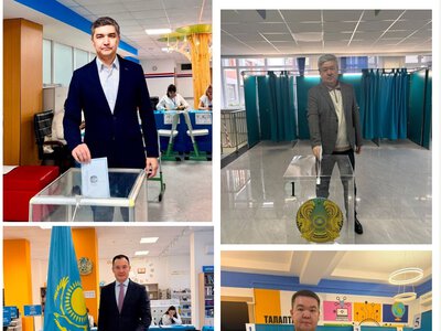 Вице-министры проголосовали на выборах в Курултай