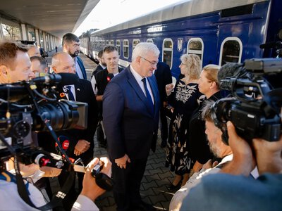 В Киев прибыли лидеры Дании, Эстонии, Финляндии, Латвии и Норвегии