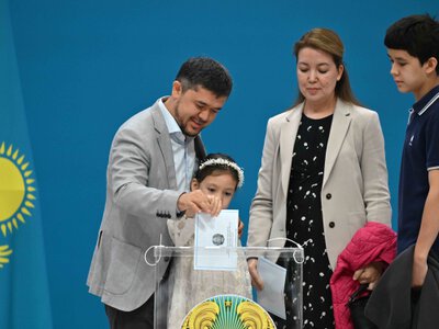 Провластная партия получила более 70% голосов на выборах в Казахстане