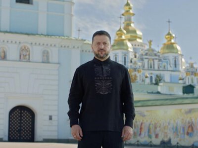 Зеленский выступил с обращением в День Независимости