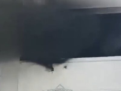  Пожар вспыхнул на четвертом этаже многоэтажки в Шымкенте 