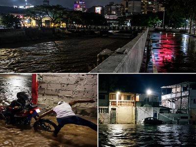  Каракас ушел под воду после мощнейшего ливня 