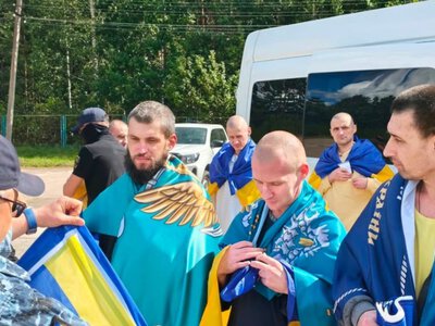 Украина вернула из плена 10 военных ВСУ и Нацгвардии через Беларусь