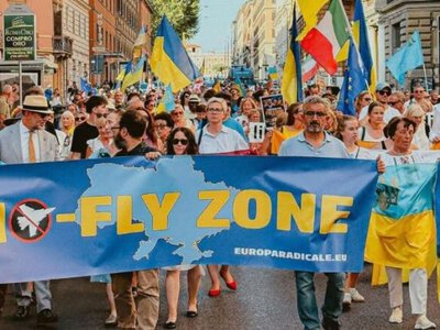 В Риме и Стамбуле украинцы вышли на акции в поддержку пленных и пропавших без вести